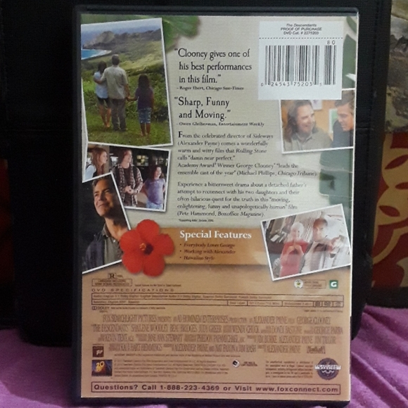 George Clooney The Descendants DVD - Picture 5 of 8